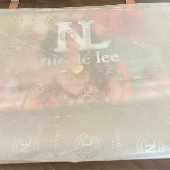 NWT Nicole Lee Makeup bag, wristlet wallet, purse, cosmetics multicolored bag - Picture 7 of 12